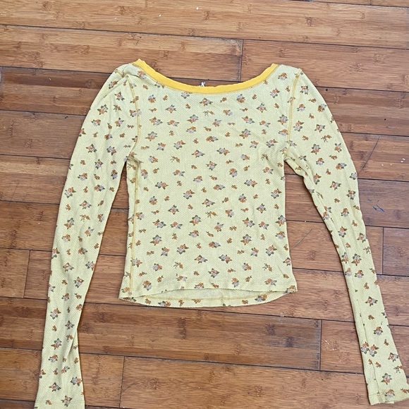 We The Free Floral Long Sleeve Top - Picture 2 of 3